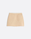 Patch Pocket Krem Kadın Etek - 1