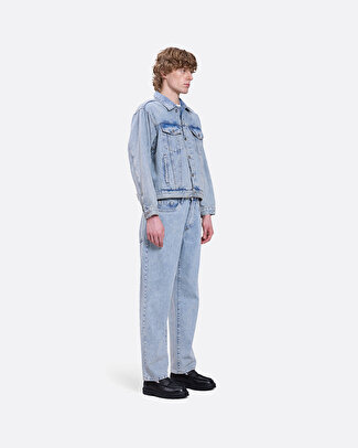Denim Classic Açık Mavi Erkek Jean Pantolon - 3