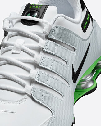 Shox Nz Beyaz-Gümüş Erkek Sneakers - 7