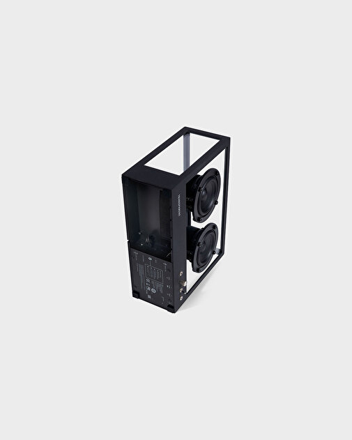 Siyah Small Transparent Speaker - 0