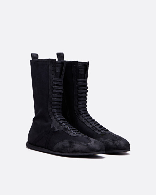 Fides High-Top Siyah Erkek Sneakers - 3