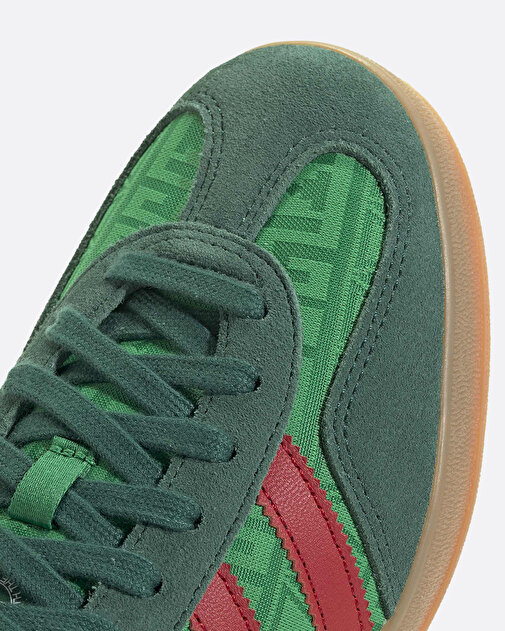 Gazelle Indoor Yeşil-Kırmızı Kadın Sneakers - 7