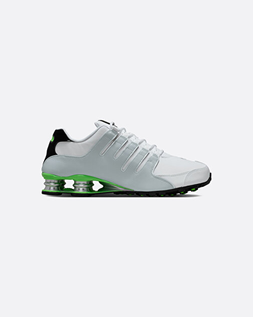 Shox Nz Beyaz-Gümüş Erkek Sneakers - 2
