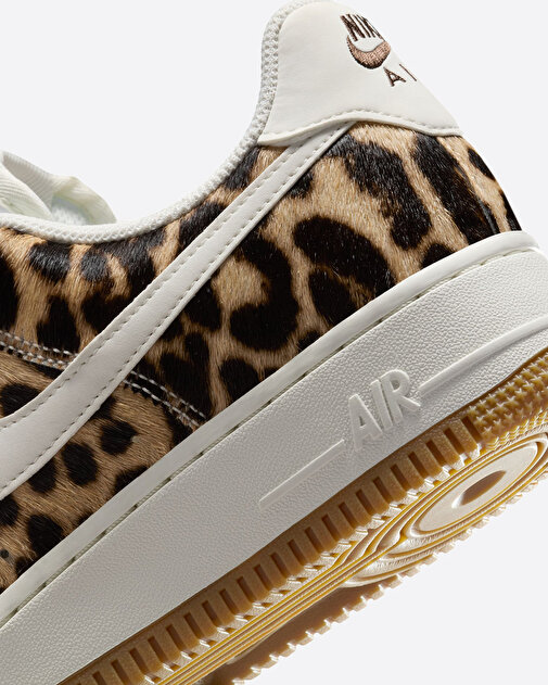 Air Force 1 07 Leopar Kadın Sneakers - 0
