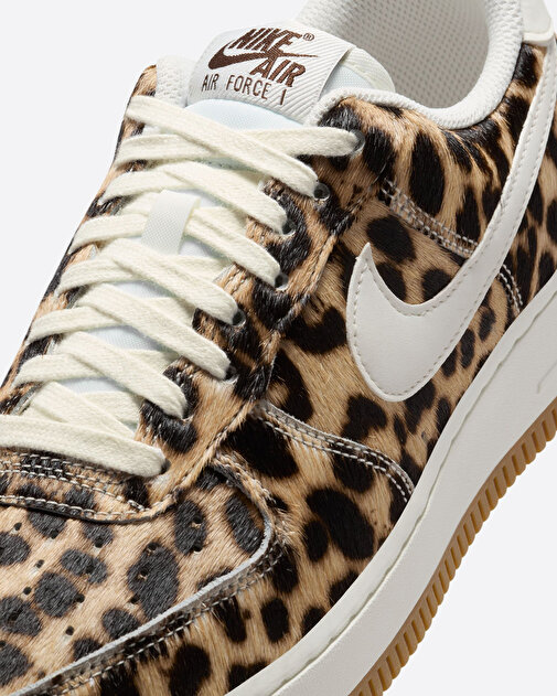 Air Force 1 07 Leopar Kadın Sneakers - 7