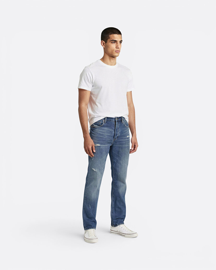 Indigo Erkek Jean Pantolon - 8
