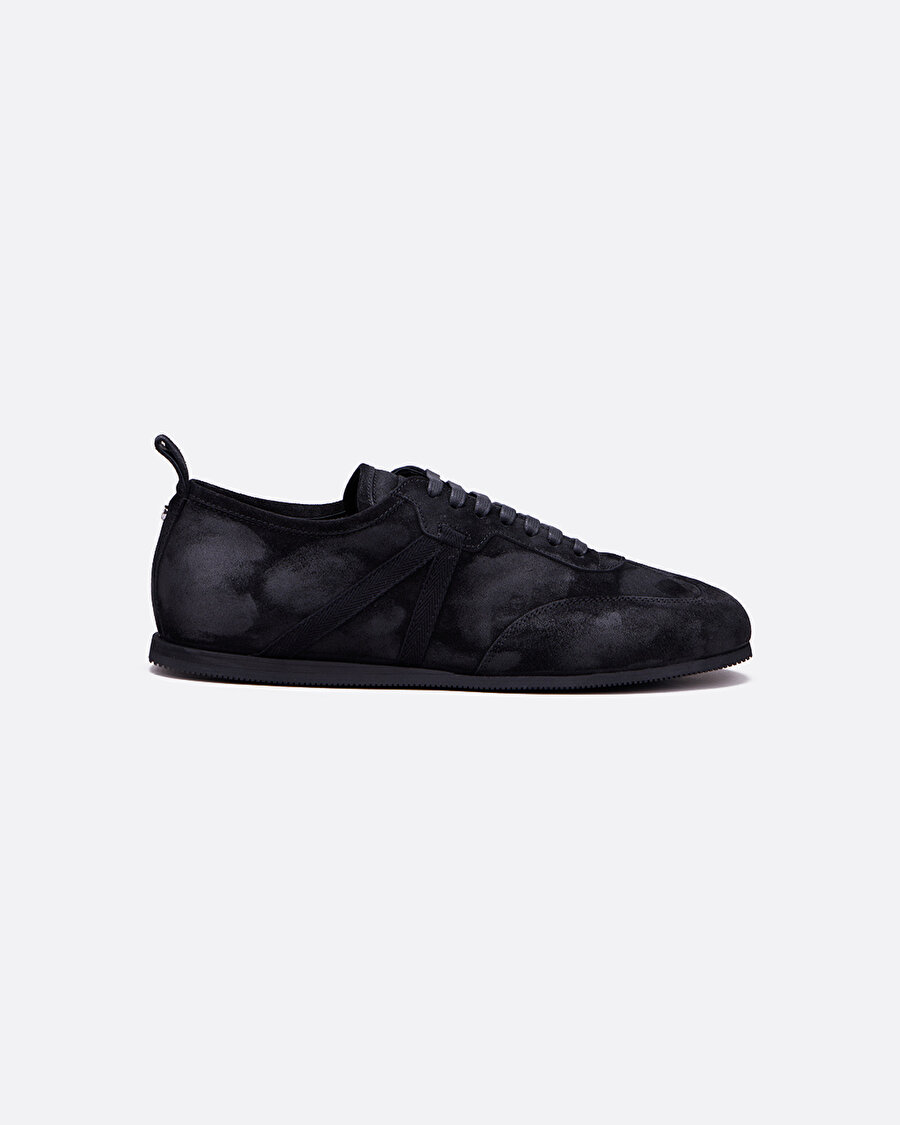 Siru Low-Top Siyah Erkek Sneakers - 1