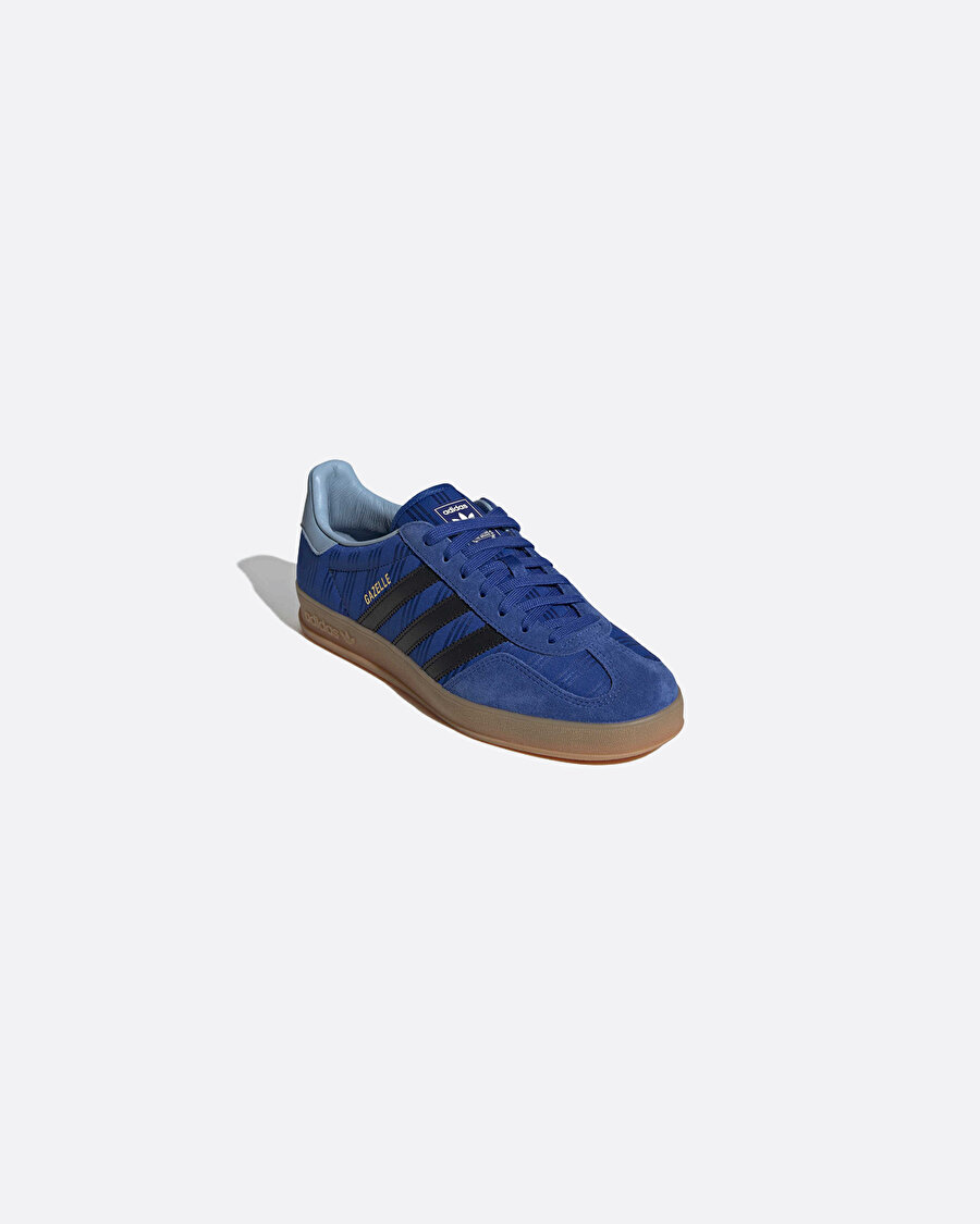 Gazelle Indoor Mavi-Siyah Kadın Sneakers - 5