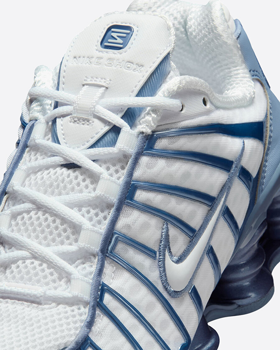 Shox Tl Mavi-Beyaz Erkek Sneakers - 8