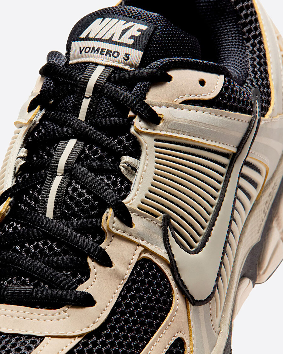Zoom Vomero 5 Siyah-Krem Erkek Sneakers - 8
