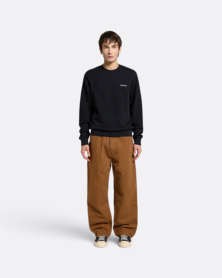 Og Single Knee Açık Kahverengi Erkek Pantolon - 2